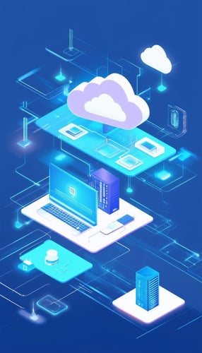 Illustratation of Cloud Upgrade and Migration for Enterprise Software